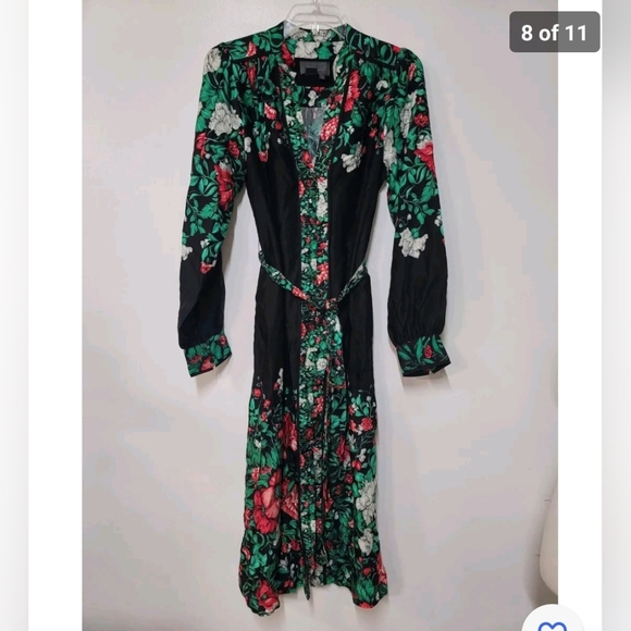 Anthropologie Midi Shirt Dress Size S - Picture 6 of 9